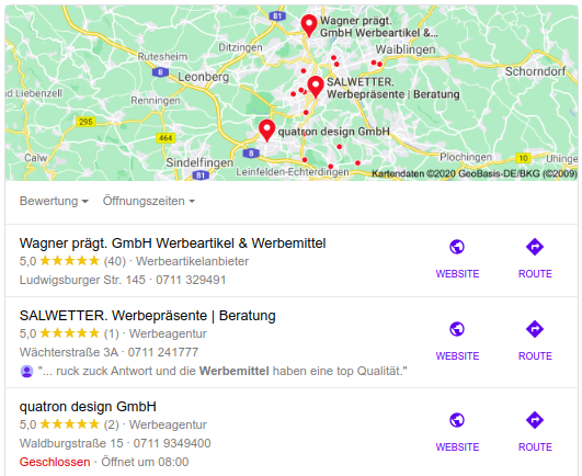 Werbeartikel Shop Stuttgart